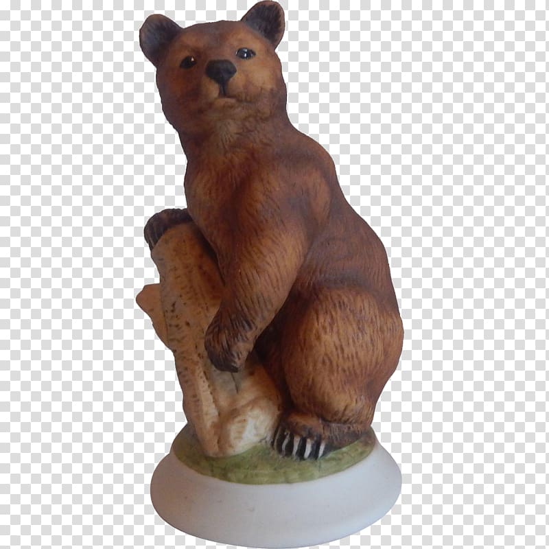 Animal Figurine Carnivora, grizzly transparent background PNG clipart