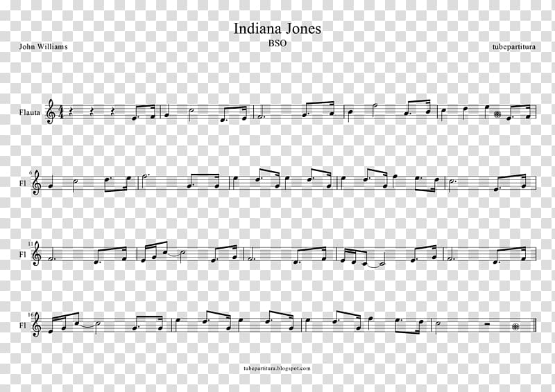 Sheet Music Indiana Jones Clarinet Raiders of the Lost Ark, sheet music transparent background PNG clipart