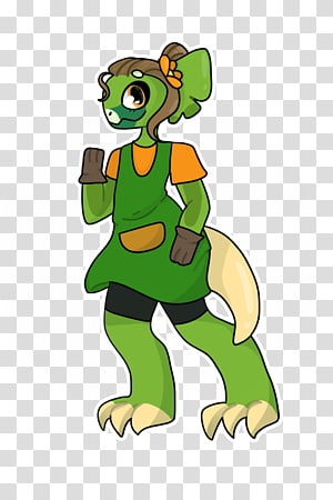 Carnivora Reptile Green , flamme comic transparent background PNG clipart thumbnail