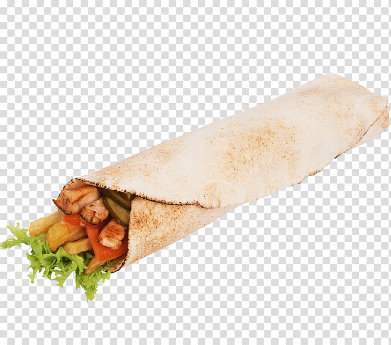 Shawarma Lavash Burrito Makizushi Doner kebab, hot dog transparent background PNG clipart