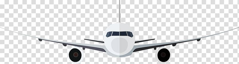Narrow-body aircraft Airplane Air travel Airbus , airplane transparent background PNG clipart