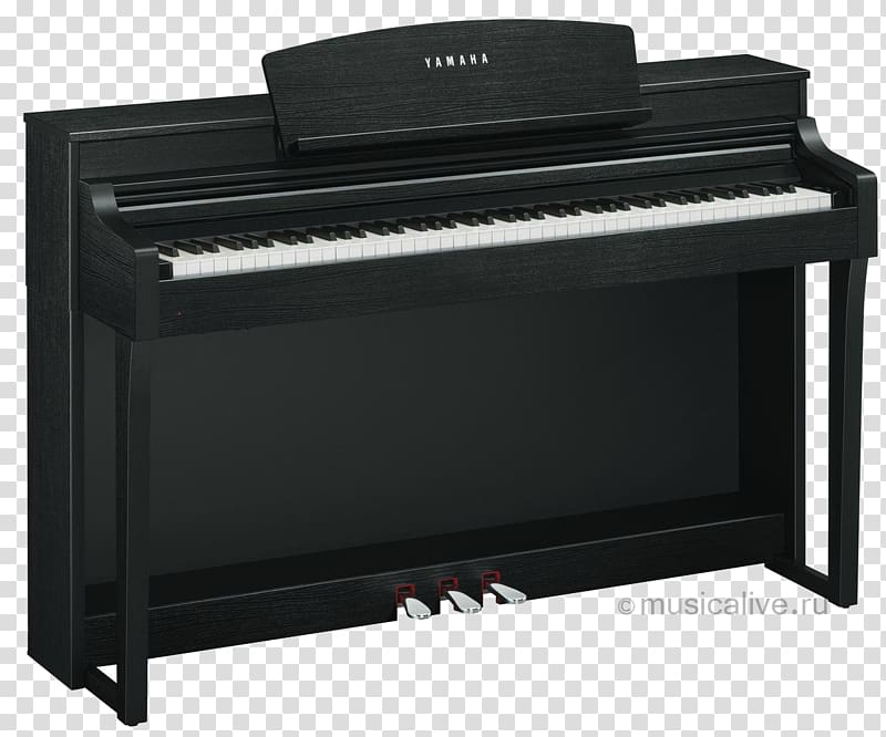 Clavinova Yamaha Corporation Digital piano Keyboard, electronic piano transparent background PNG clipart