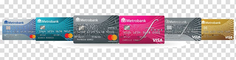 Metrobank Bangko Sentral ng Pilipinas Bank card Credit card, Seat Card transparent background PNG clipart