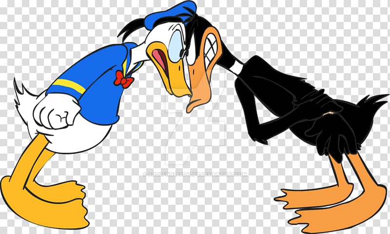 Daffy Duck Donald Duck Cartoon Jerry Mouse , donald duck transparent backgr...