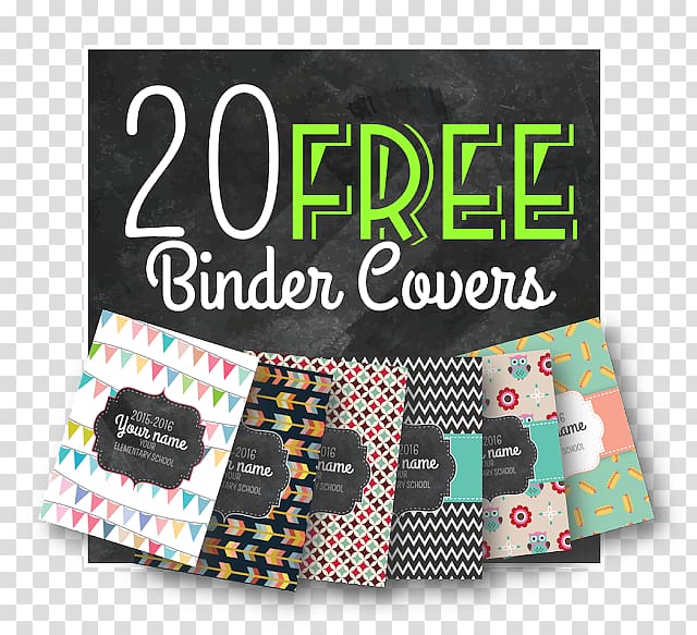 Ring binder Teacher Notebook Book cover Label, Folders Cover transparent background PNG clipart