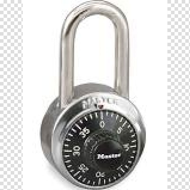 Master Lock Combination lock Padlock, padlock transparent background PNG clipart