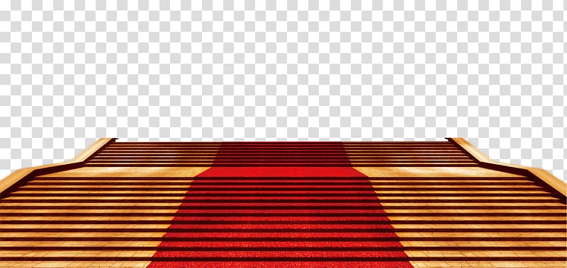 red carpet illustration, Table Wood stain Varnish Floor Hardwood, Red carpet staircase border texture transparent background PNG clipart