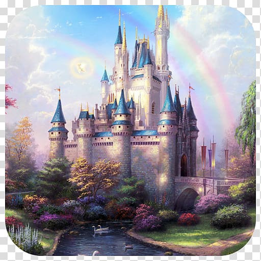 Cinderella Castle Disneyland Paris, fairy tale Background transparent background PNG clipart
