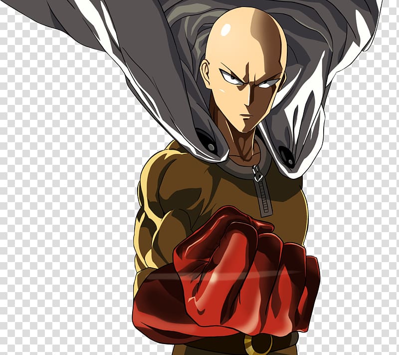 Saitama One Punch Man Cape Fist for Samsung Galaxy iPhone Wallpapers  Free Download