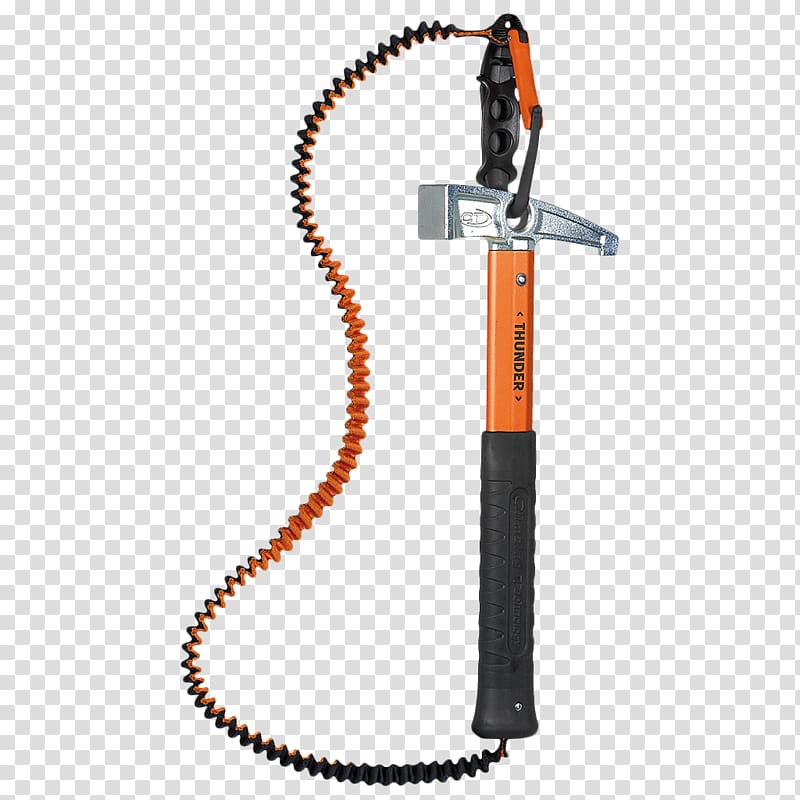 Ice axe Climbing Hammer Piton Rock, ice axe transparent background PNG clipart