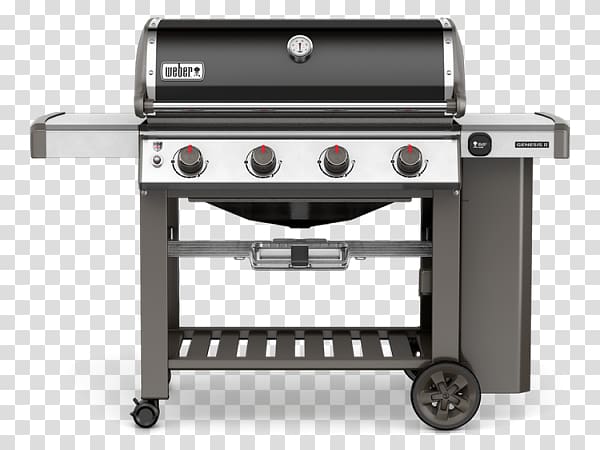 Barbecue Weber Genesis II E-410 GBS Weber-Stephen Products Natural gas Propane, barbecue transparent background PNG clipart