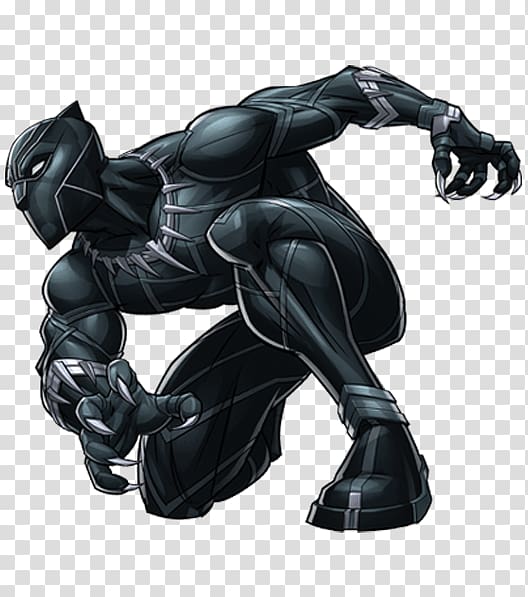 Black Panther illustration, Black panther Clint Barton Hulk Marvel Heroes 2016, black panther transparent background PNG clipart