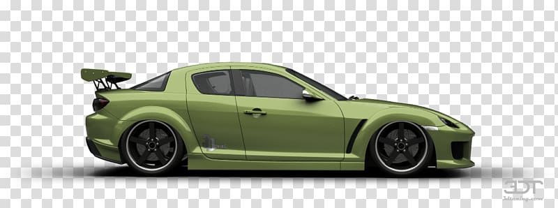 Alloy wheel Sports car Compact car Motor vehicle, green Candy transparent background PNG clipart