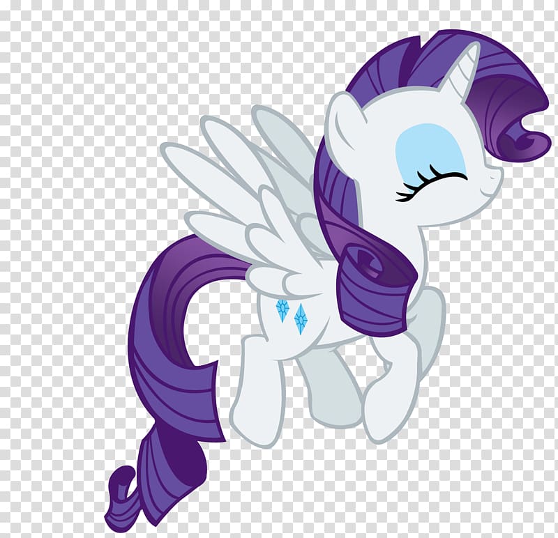 unicorn illustration, Rarity Pony Twilight Sparkle Rainbow Dash Pinkie Pie, My little pony transparent background PNG clipart