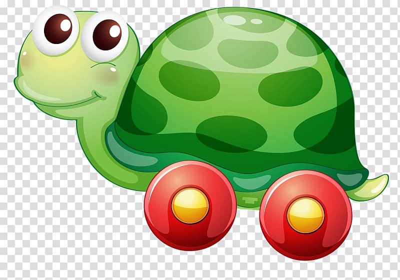 Turtle Toy , Green turtle transparent background PNG clipart