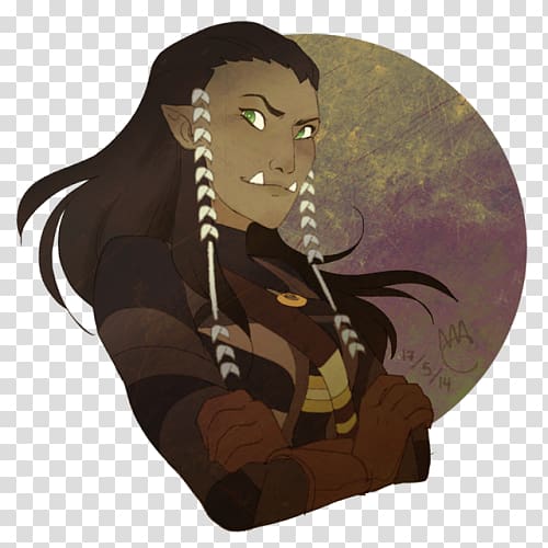 Dungeons & Dragons Half-orc Druid Barbarian, Uncharted transparent background PNG clipart