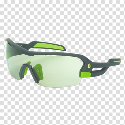 Goggles Sunglasses Lens Scott Sports, european wind green transparent background PNG clipart