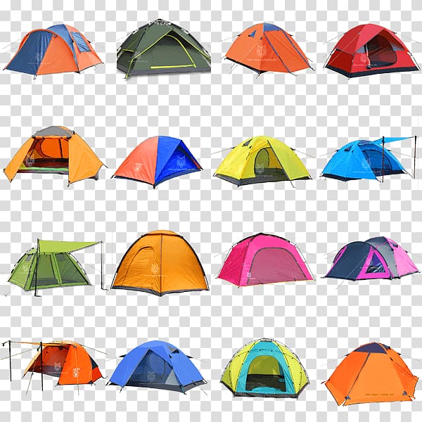 Tent Camping Sleeping Mats Backpacking Pole marquee, others transparent background PNG clipart