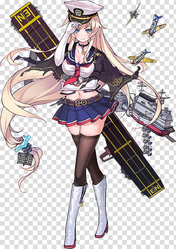 Battleship Girls USS Enterprise (CV-6) Yorktown-class aircraft carrier United States Navy, ysr transparent background PNG clipart