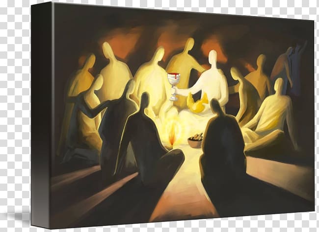 The Last Supper Art Painting, the last supper transparent background PNG clipart