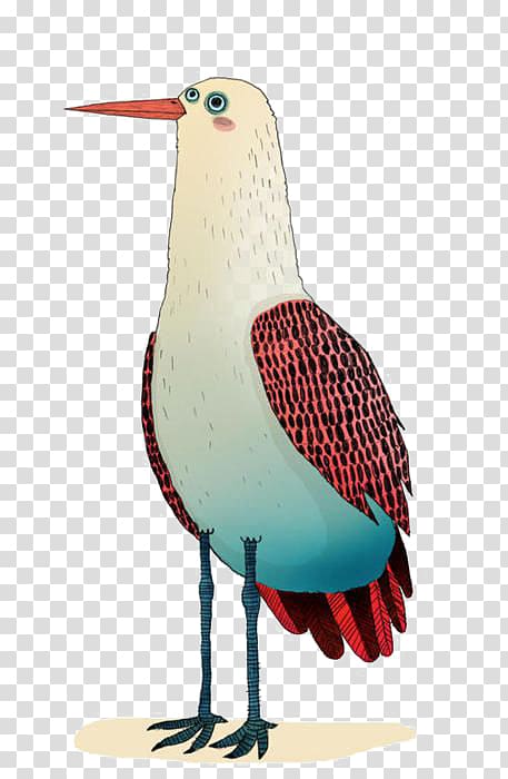 Common gull Gulls Illustration, Cartoon gulls transparent background PNG clipart