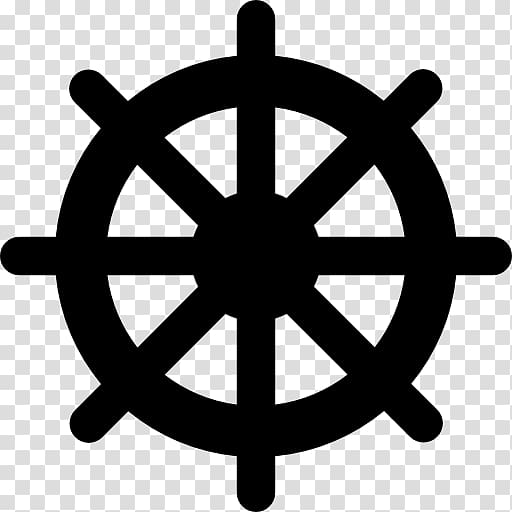 Computer Icons , Wheel of Dharma transparent background PNG clipart