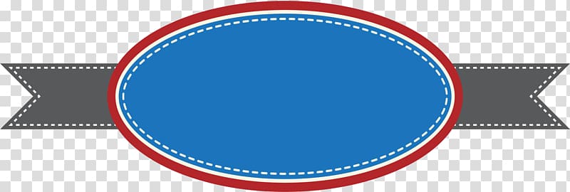 blue circle banner transparent background PNG clipart