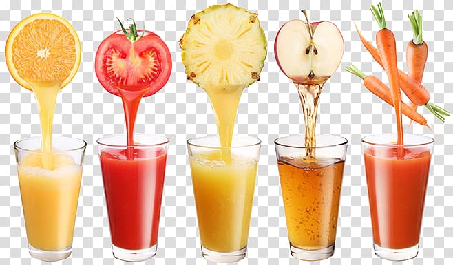 Juice Organic food Drink Juicing, Fruit and vegetable juice transparent background PNG clipart