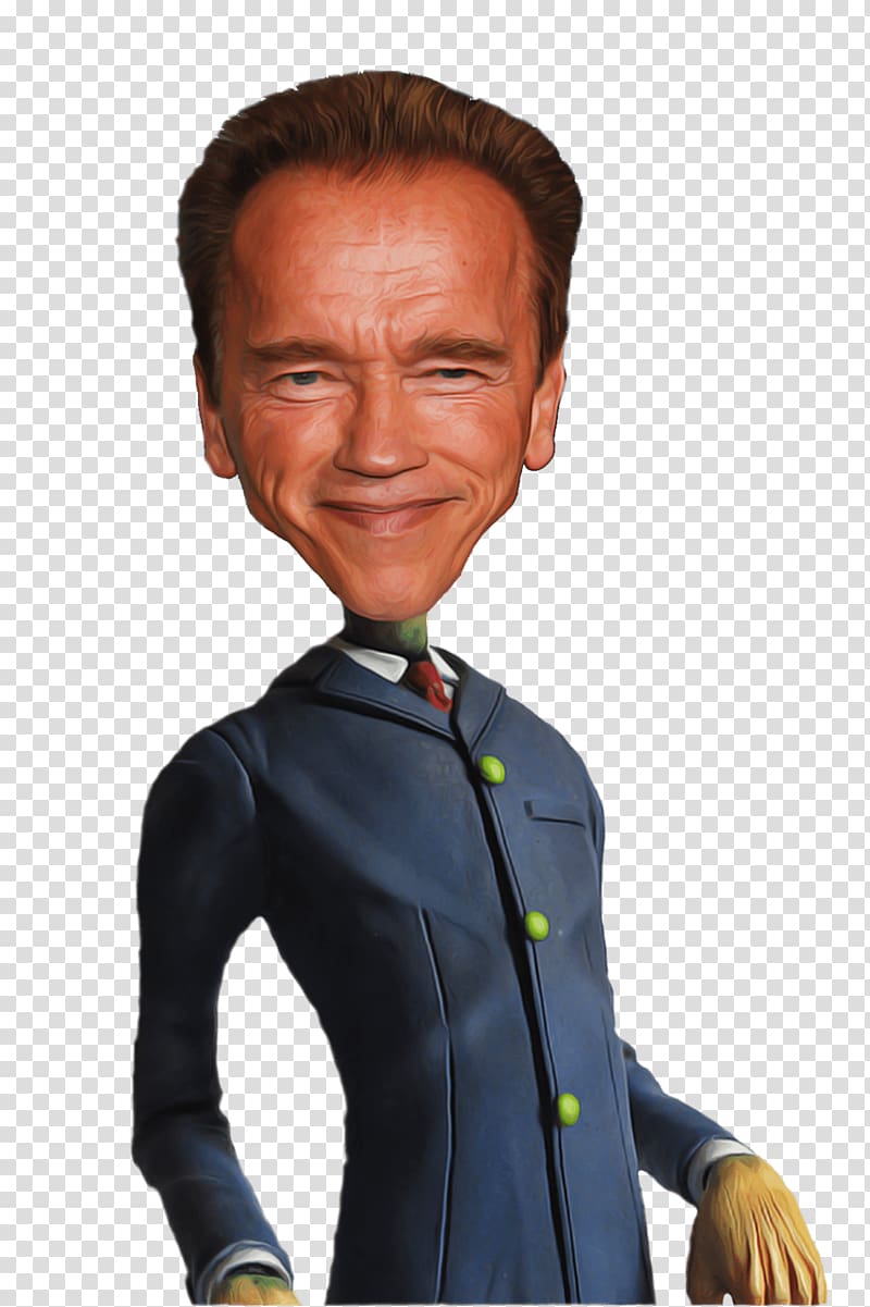Arnold Schwarzenegger Caricature Celebrity, arnold schwarzenegger transparent background PNG clipart