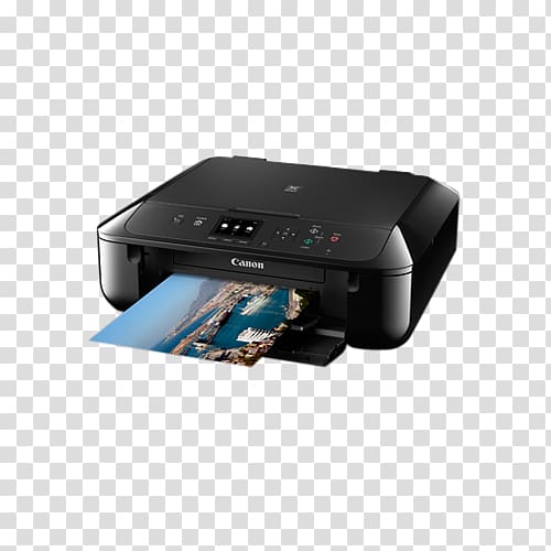 Canon PIXMA MG5750 Inkjet printing Multi-function printer, Canon printer transparent background PNG clipart