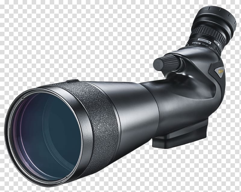 Spotting Scopes Nikon Digiscoping Telescopic sight Spotter, Binoculars transparent background PNG clipart