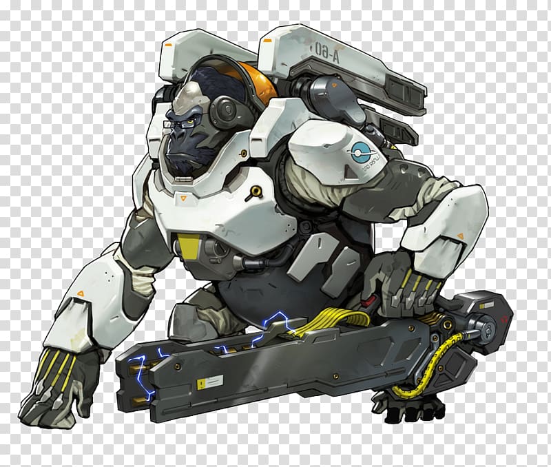 Characters of Overwatch Winston D.Va Paladins, Tank transparent background PNG clipart
