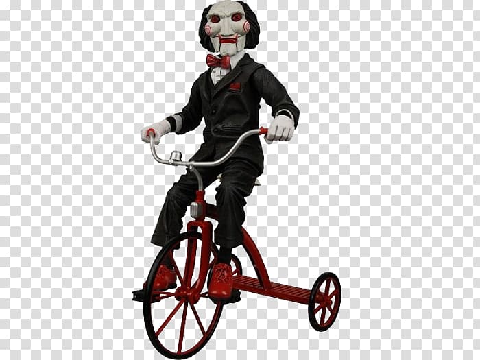 Jigsaw Billy the Puppet Action & Toy Figures Horror, see-saw transparent background PNG clipart