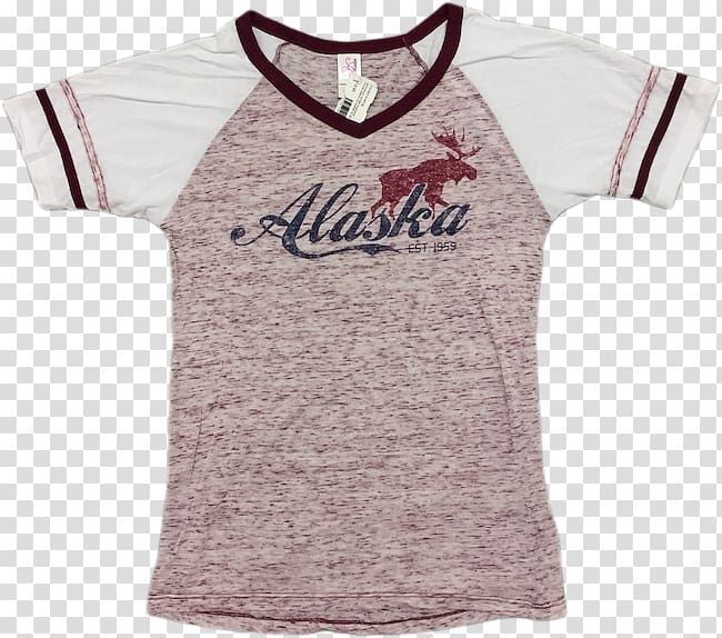 T-shirt Alaska moose Sock Clothing, T-shirt transparent background PNG clipart