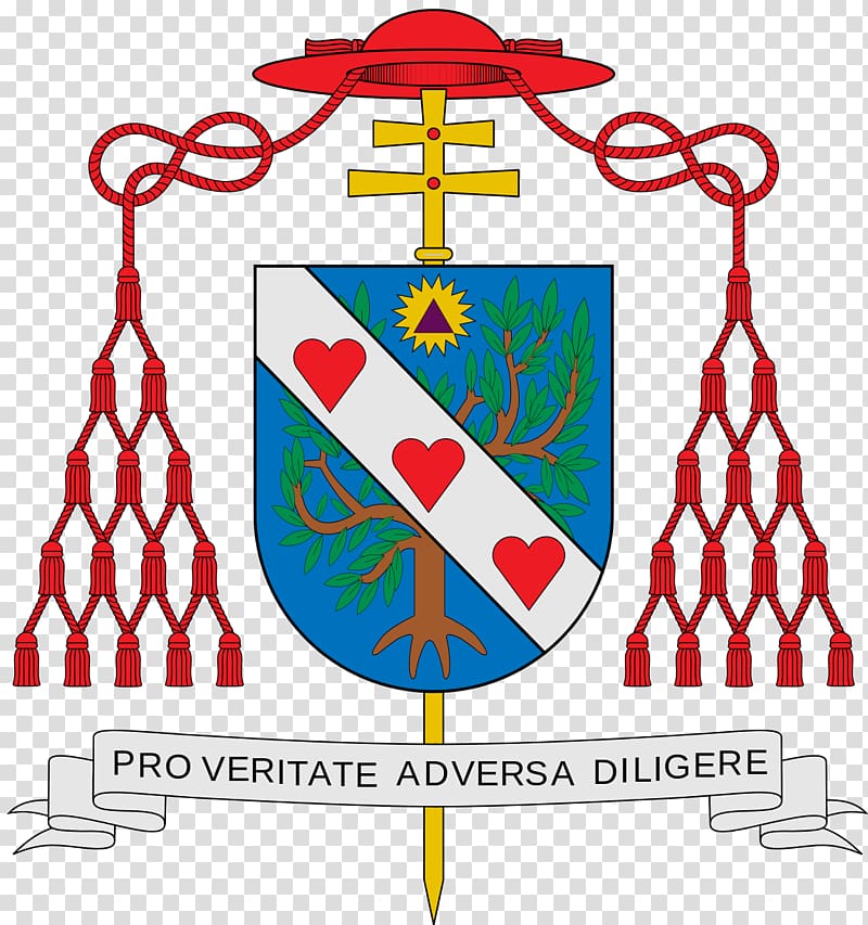 Coat of arms His Eminence Cardinal Consecrator Bishop, martini transparent background PNG clipart
