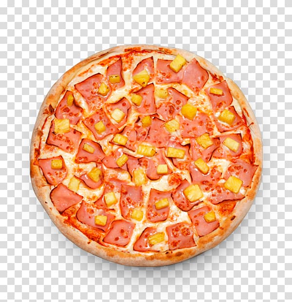 California-style pizza Sicilian pizza Ham KFC, Pizza Company transparent background PNG clipart