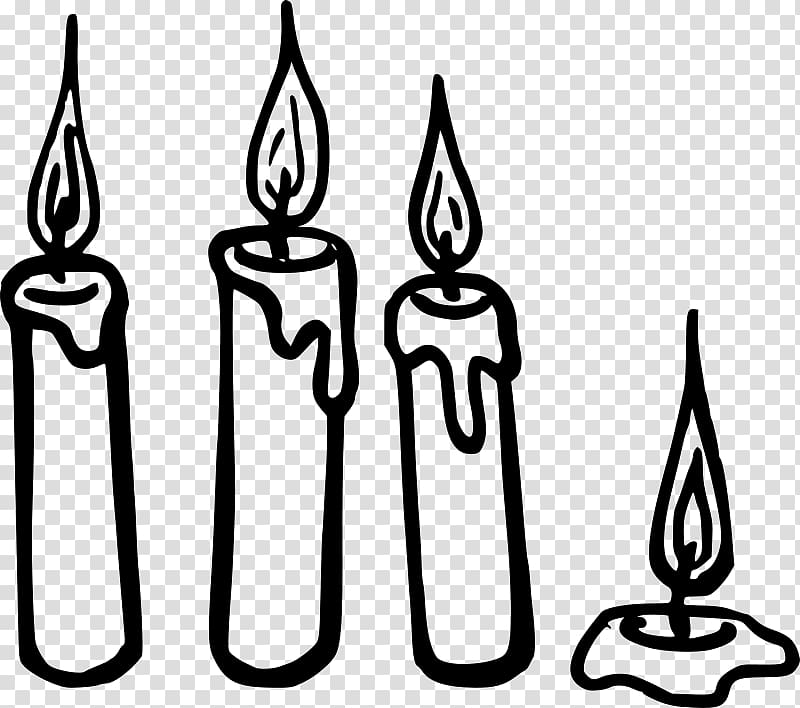 Candle clock , Candle transparent background PNG clipart