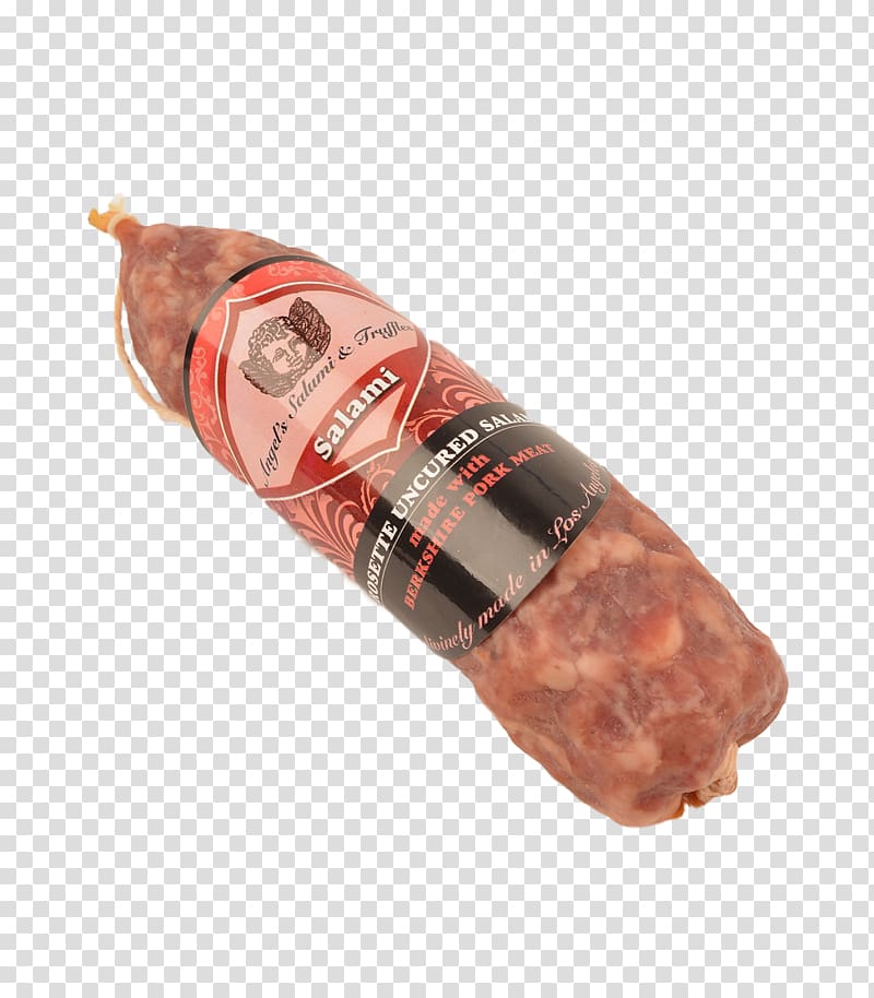 Salami Soppressata Capocollo Ventricina Sobrassada, meat transparent background PNG clipart