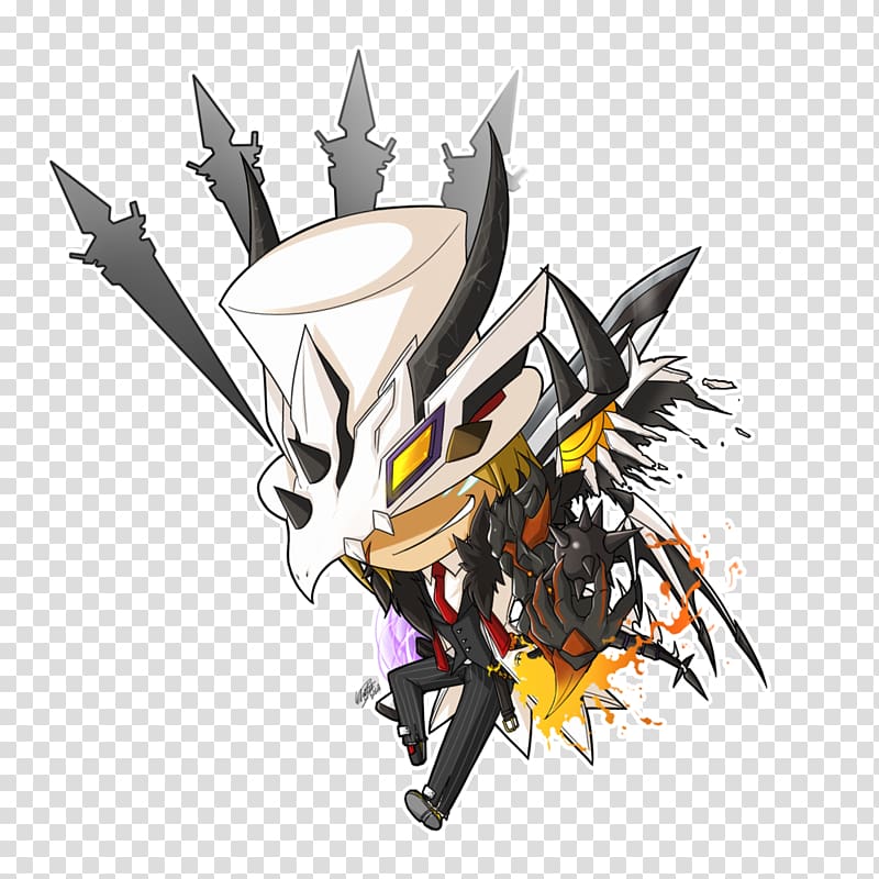 Elsword Chibi Drawing Art Character, raven transparent background PNG clipart