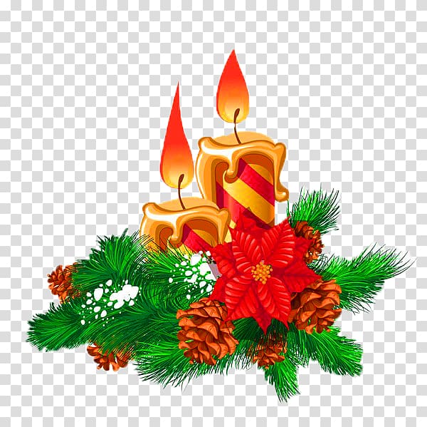 Candle Christmas , Yellow simple candle decoration pattern transparent background PNG clipart