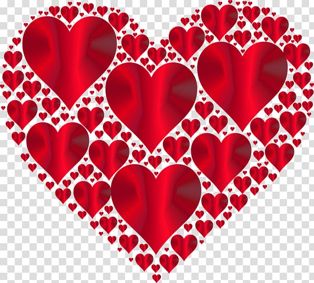 Heart Shape Love , valentine decorative material transparent background PNG clipart