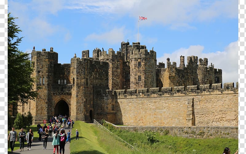 Alnwick Castle Bamburgh Dunstanburgh Castle Alnmouth Northumberland Coast, Castle transparent background PNG clipart