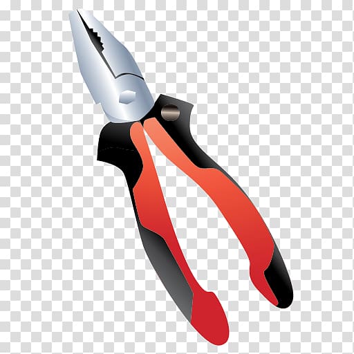 Hand tool Diagonal pliers Computer Icons, Pliers transparent background PNG clipart
