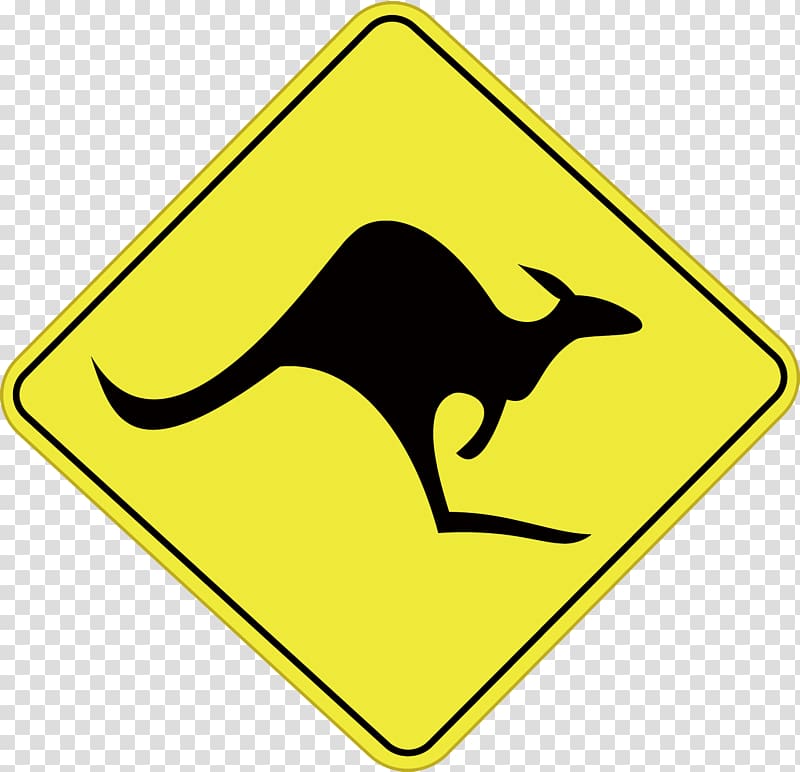 black kangaroo signage, Australia Austria T-shirt Kangaroo , attention kangaroo transparent background PNG clipart