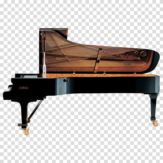 Grand piano Fazioli Music Piano tuning, piano transparent background PNG clipart