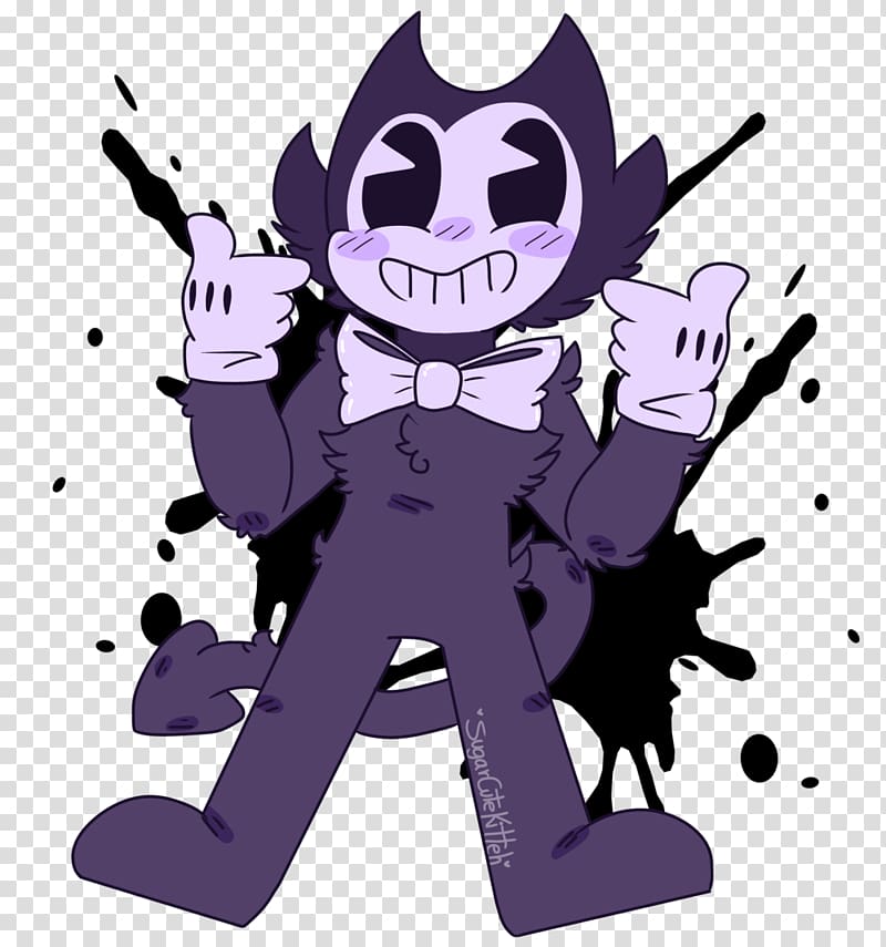 Bendy and the Ink Machine Drawing Fan art, I Am Alive transparent background PNG clipart