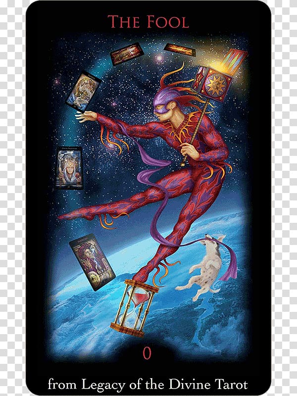 Legacy of the Divine Tarot Major Arcana The Gilded Tarot The Fool, fool transparent background PNG clipart