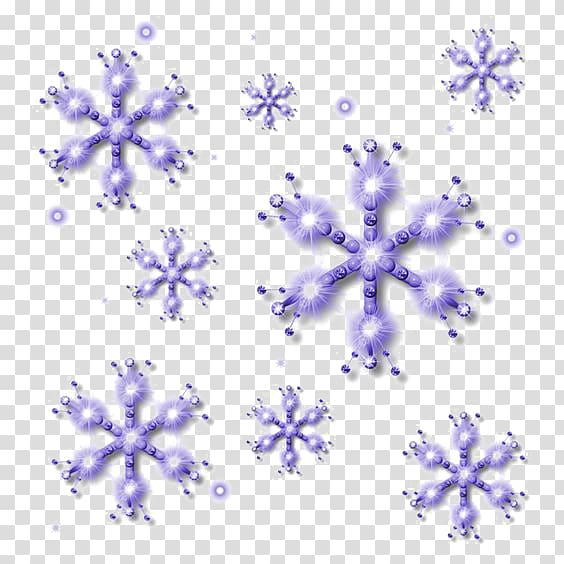 Snowflake , Hexagonal snowflakes transparent background PNG clipart