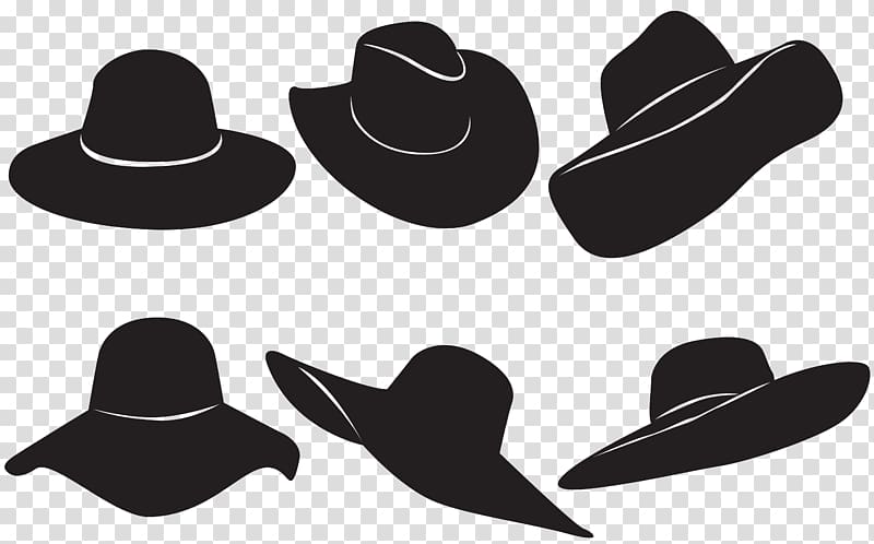 Woman with a Hat Black hat, Black hat transparent background PNG clipart