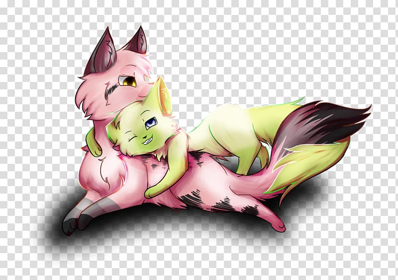 Kitten Cat Horse Dog, floating lotus transparent background PNG clipart